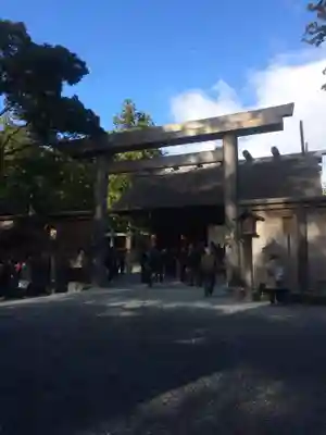 伊勢神宮外宮(豊受大神宮)の鳥居