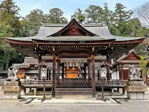 奥石神社の本殿