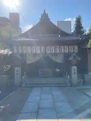 空鞘稲生神社の本殿・本堂