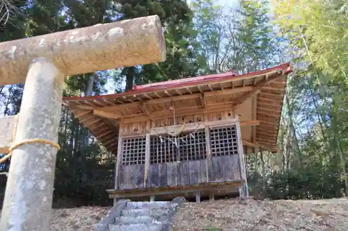 関場神社の本殿