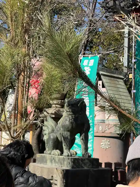 浅草神社の狛犬