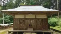 爪黒神社の本殿