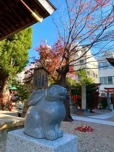 三輪神社の狛犬