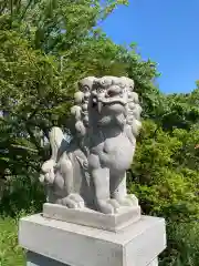 中幌向神社の狛犬