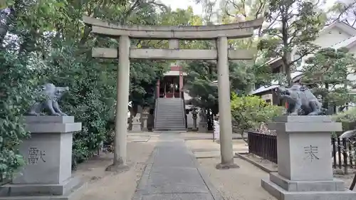 岡太神社の鳥居