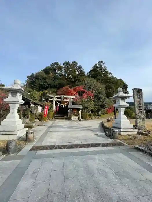 飛鳥坐神社の鳥居