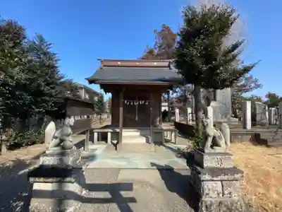 古尾谷八幡神社の末社・摂社