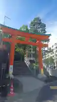 穴八幡宮の鳥居