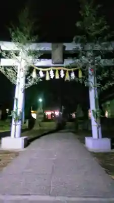 豊玉氷川神社の鳥居
