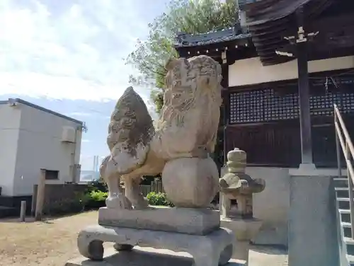 木里神社の狛犬