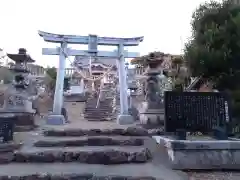 八幡社の鳥居