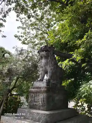 芝東照宮の狛犬