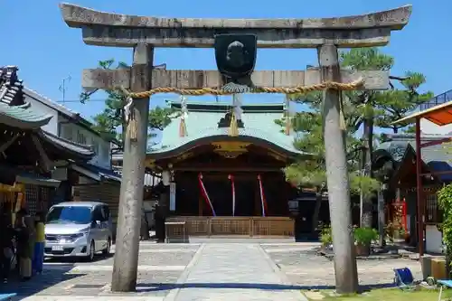 京都ゑびす神社の鳥居