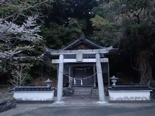 乙和多都美神社の鳥居