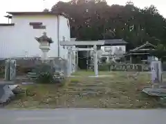 秋葉社の鳥居