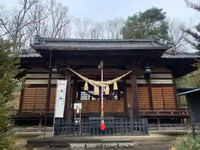 甲斐総社八幡神社の本殿・本堂