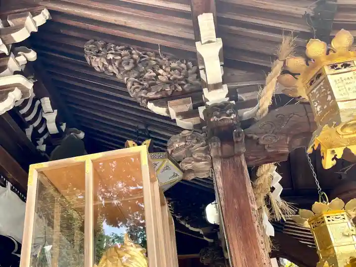 山村神社の芸術