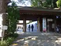 阿佐ヶ谷神明宮の山門・神門