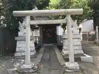滝野川八幡神社の鳥居