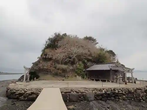 都々智神社の景色