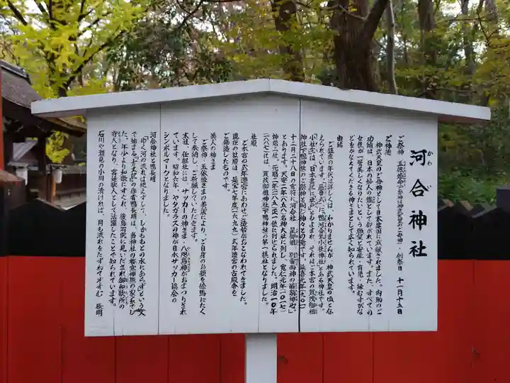 河合神社(鴨川合坐小社宅神社)の歴史