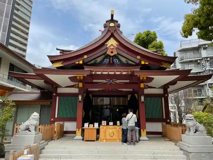 蒲田八幡神社の本殿・本堂