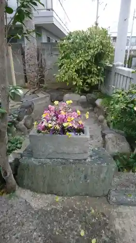 快神社の手水舎