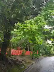 建勲神社の庭園