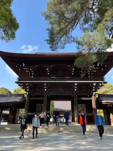 明治神宮の山門・神門