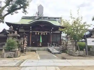 感田神社の本殿・本堂