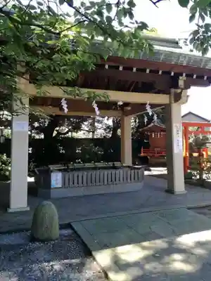 葛西神社の手水舎