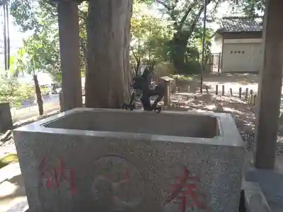 八幡神社の手水舎