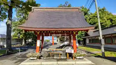 北海道護國神社の手水舎