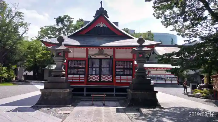 深志神社の本殿・本堂