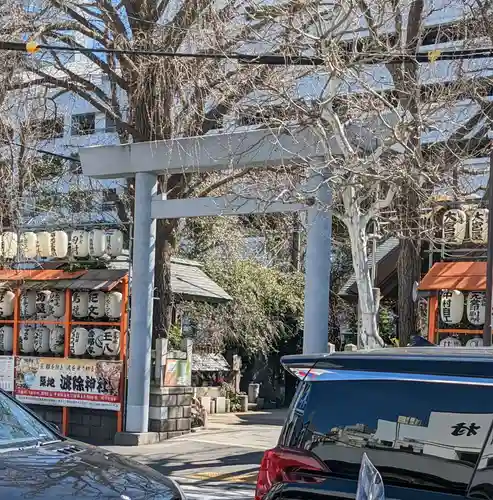 波除神社（波除稲荷神社）の鳥居