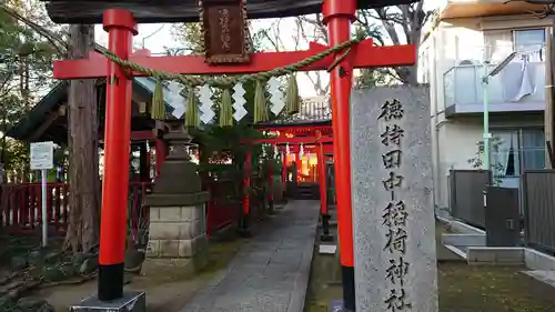 徳持神社の鳥居