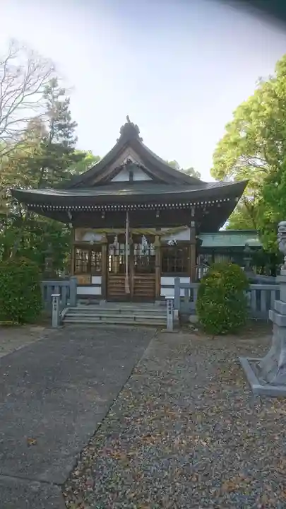 籠守勝手神社(木曽川町黒田)の本殿・本堂