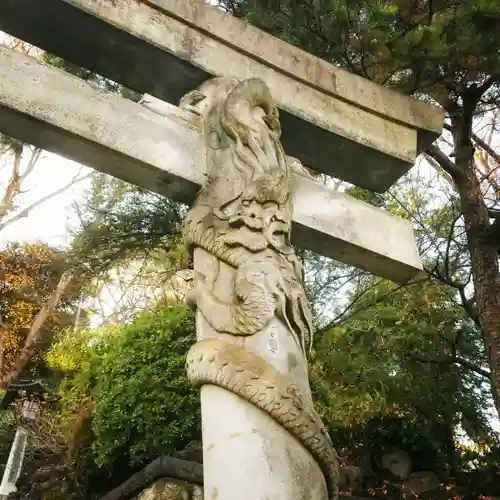 品川神社の鳥居