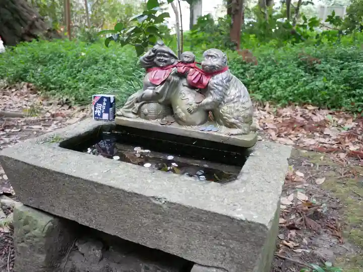息栖神社の手水舎