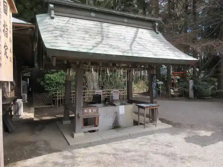 水戸八幡宮の手水舎