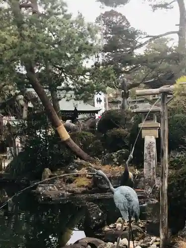 竹駒神社の庭園