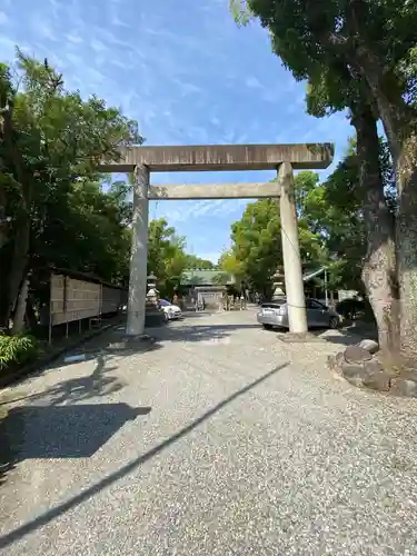 若宮神明社の鳥居