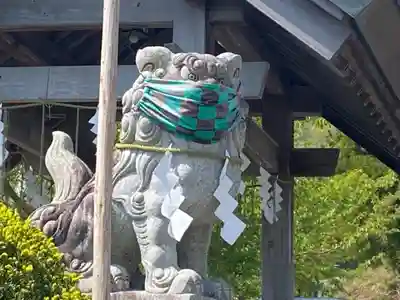 加茂神社の狛犬
