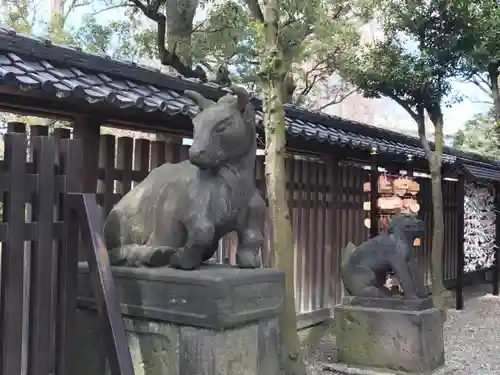 牛嶋神社の狛犬