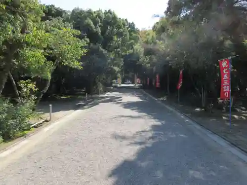 竈山神社の自然