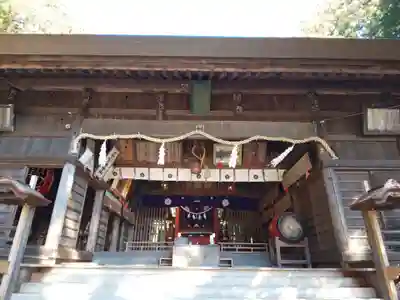 河口浅間神社の本殿・本堂