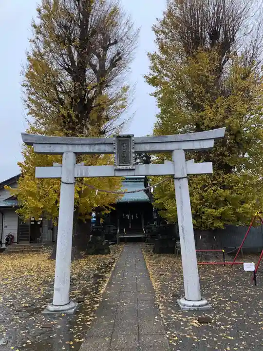 春日神社(下妙典)の鳥居