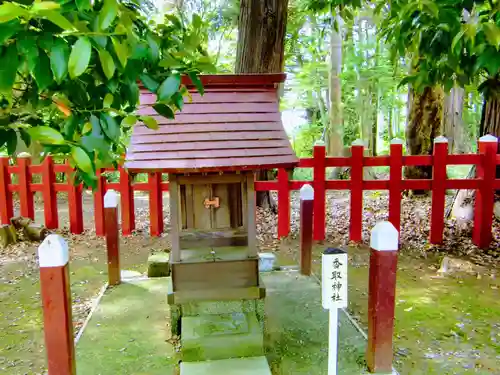 麻賀多神社奥宮の末社