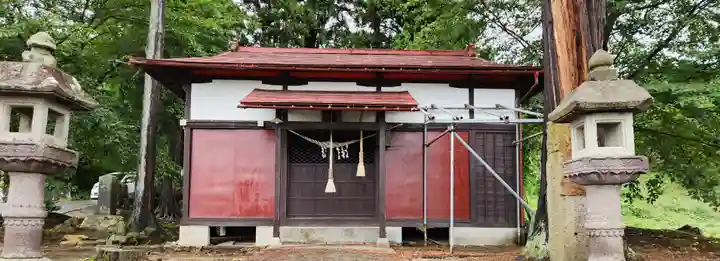白山神社の本殿・本堂