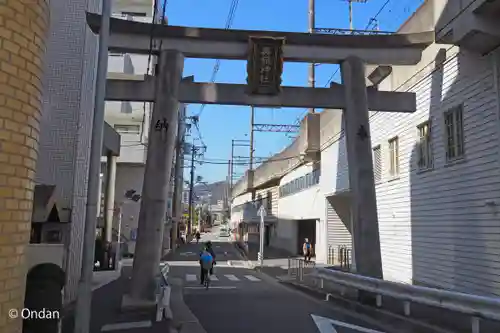 呉服神社の鳥居